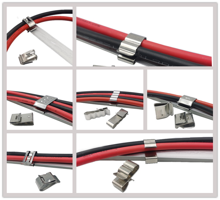 Solar Panel Mounting Cable Clips Solar Panel Mounting Cable Clips