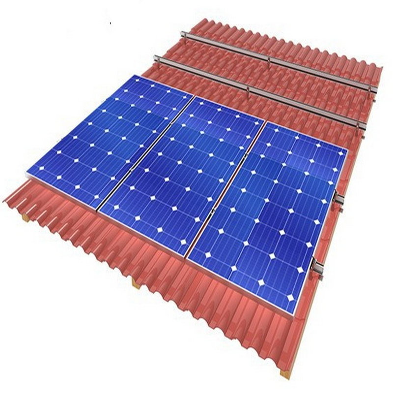 Solar Panel Tile Roof Mounting Kit