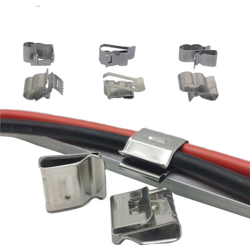 Solar wire management clips